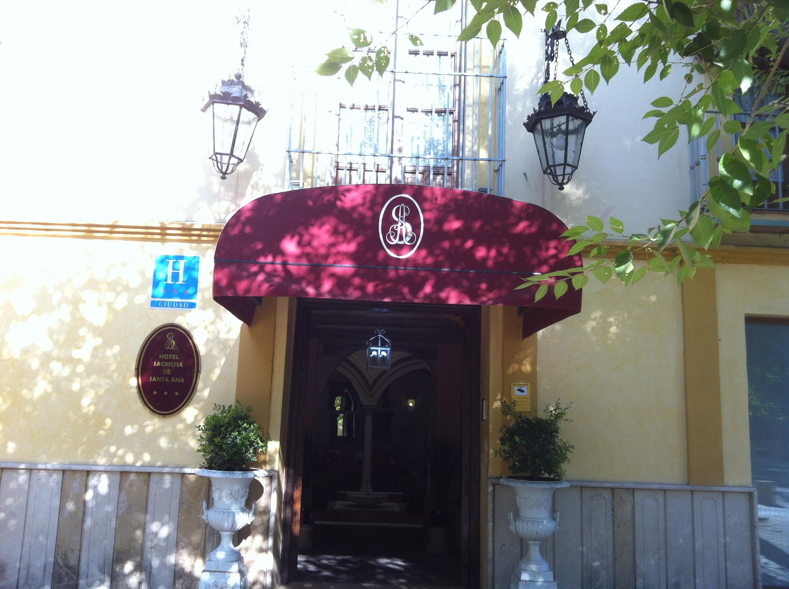 Hotel Sacristia De Santa Ana Sewilla Zewnętrze zdjęcie